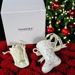 Pandora 2012 Christmas Tree Porcelain Stocking